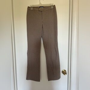 Brown Plaid checkered pants